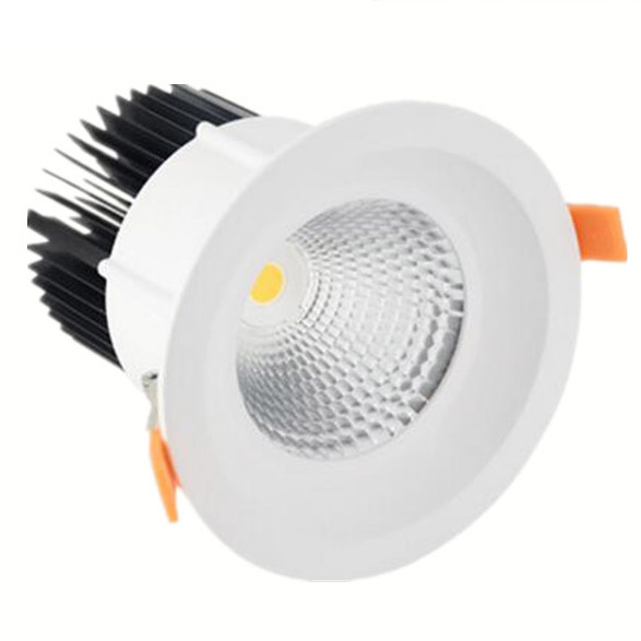 40/50/60/80/100W 24/60° COB White LED Ceiling Light Recessed Downlight